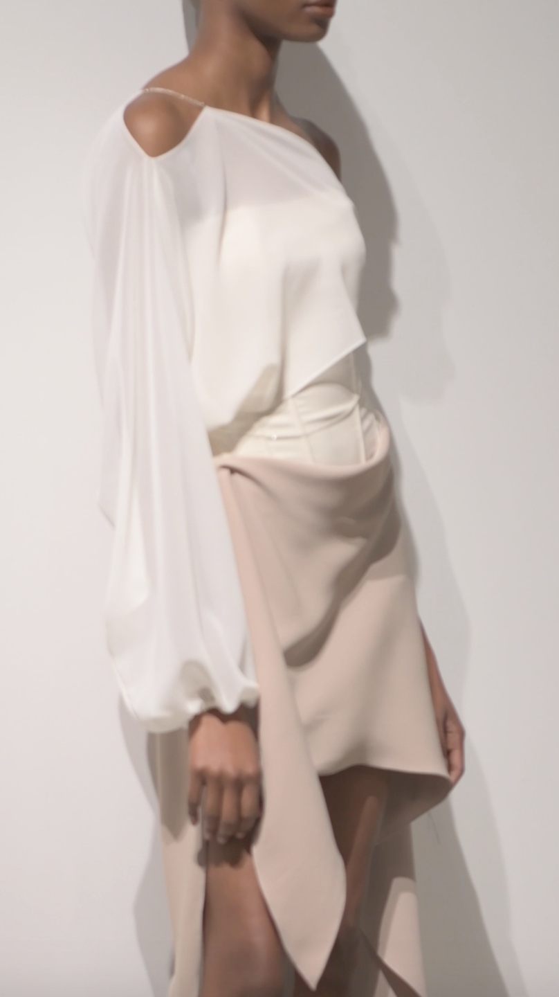 Delphine One-Shoulder Dress