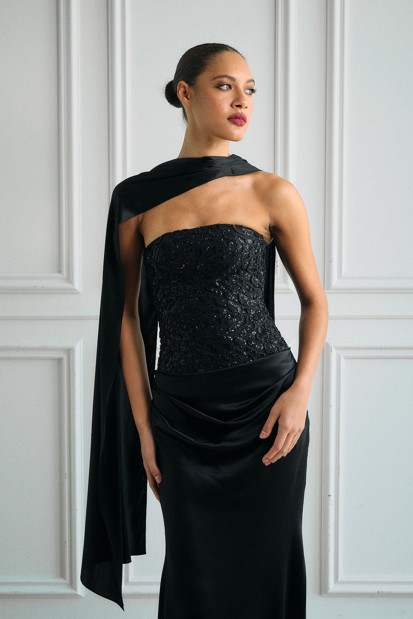 Hosta Silk Dress