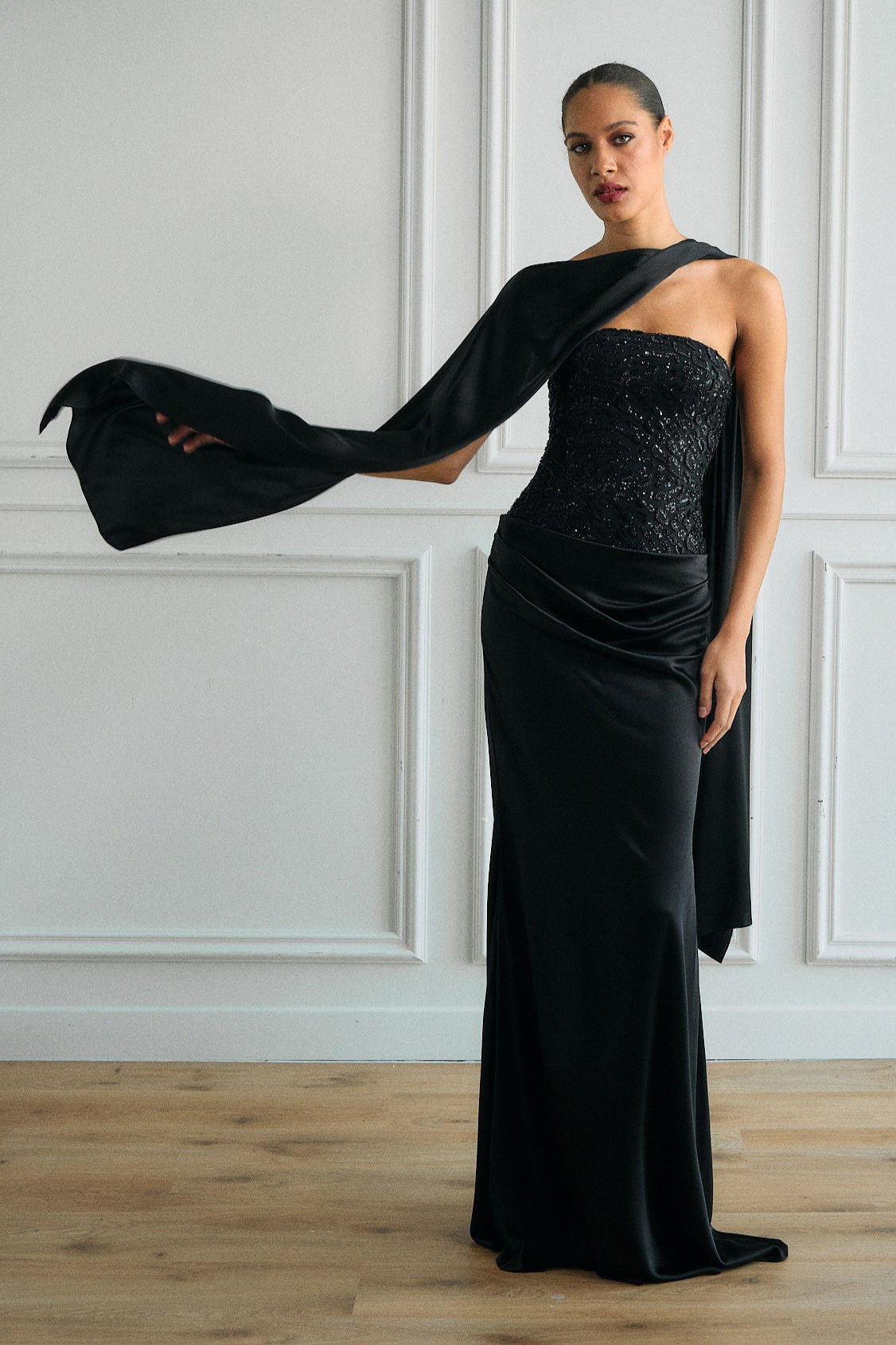 Hosta Silk Dress