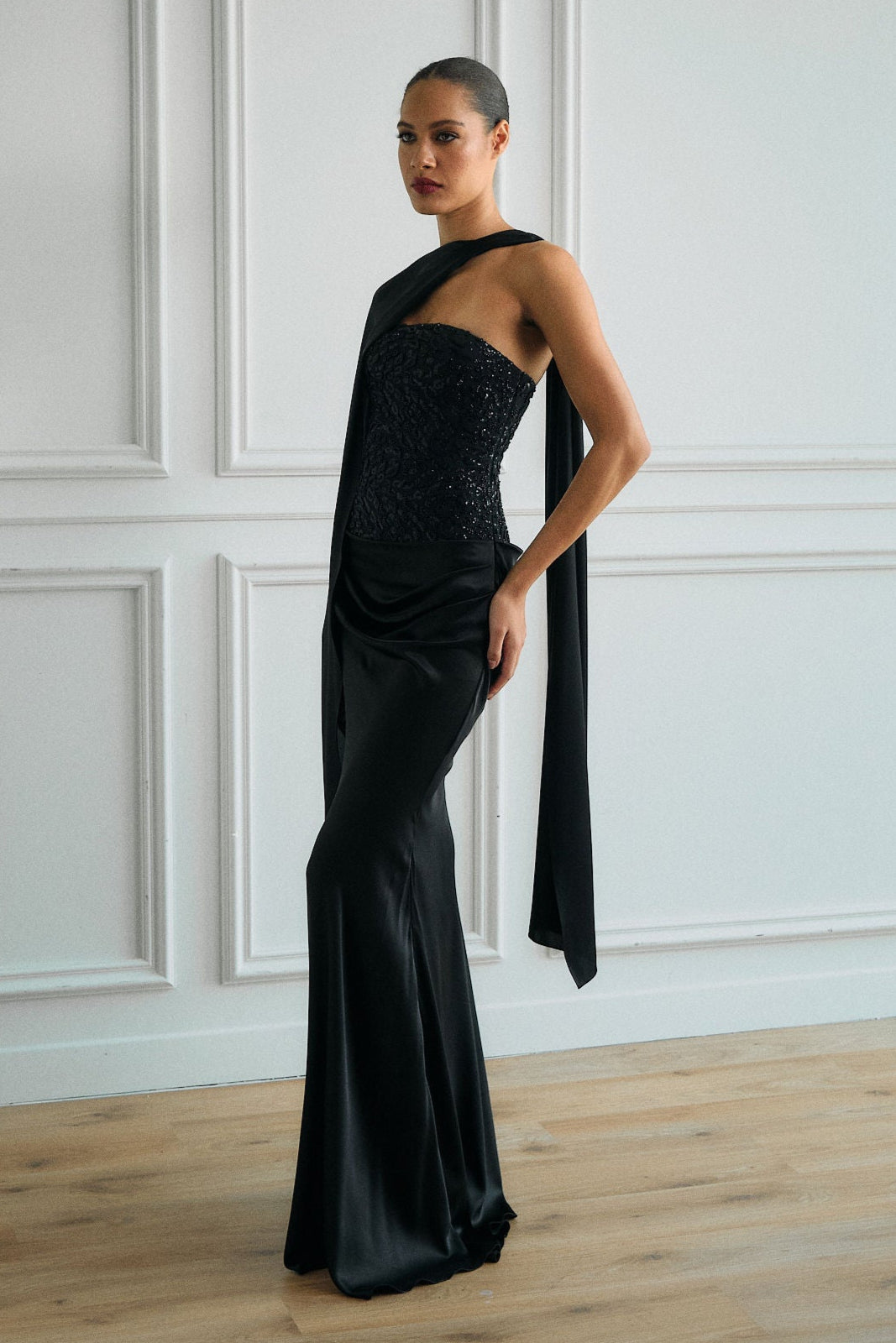 Hosta Silk Dress