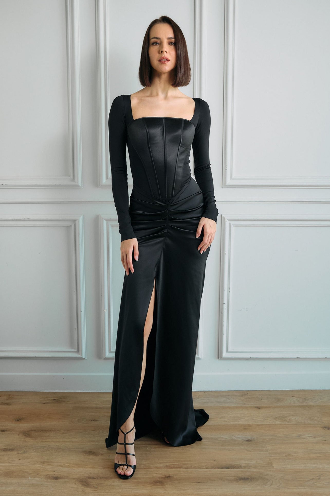 Dahlia Satin Dress