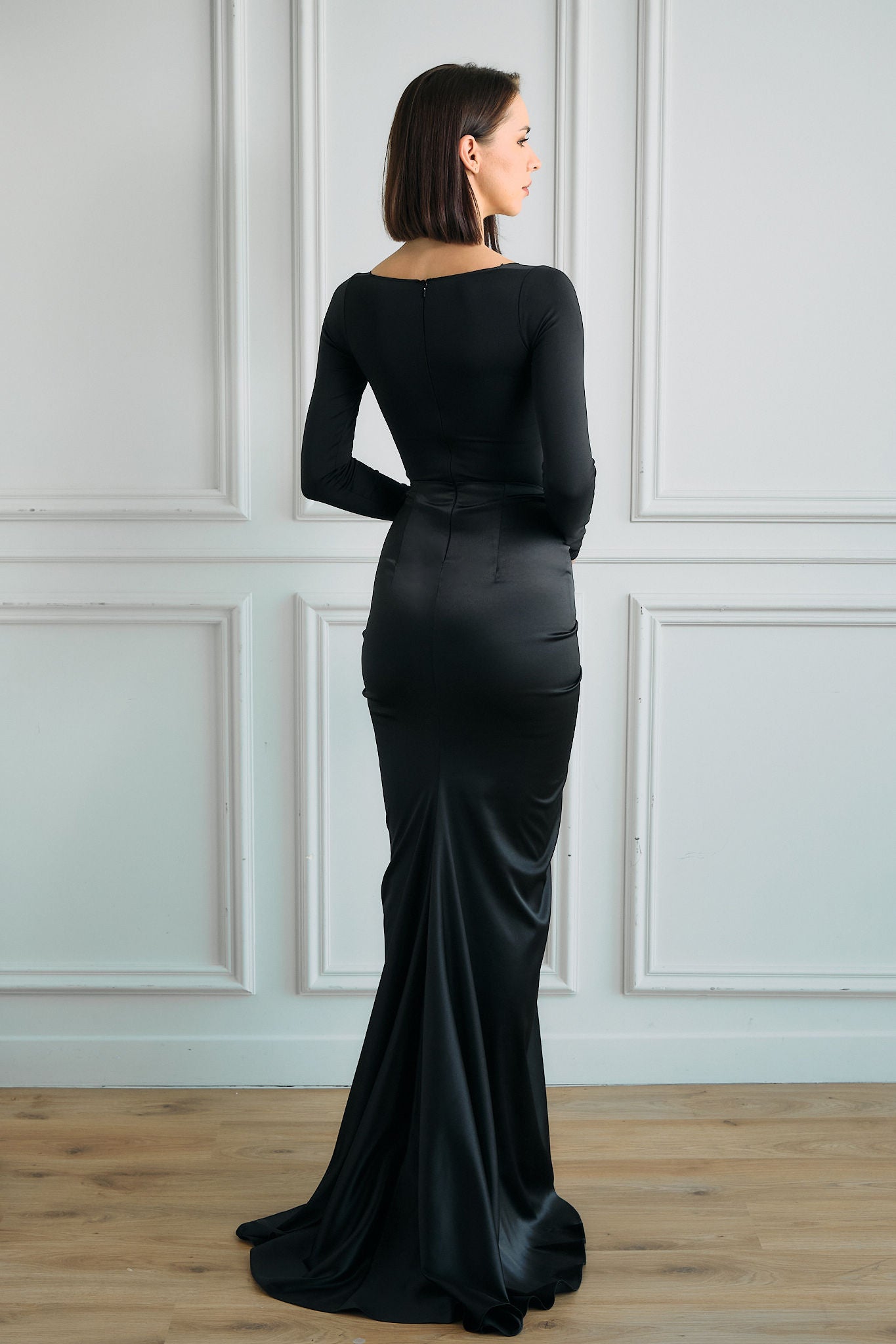 Dahlia Satin Dress