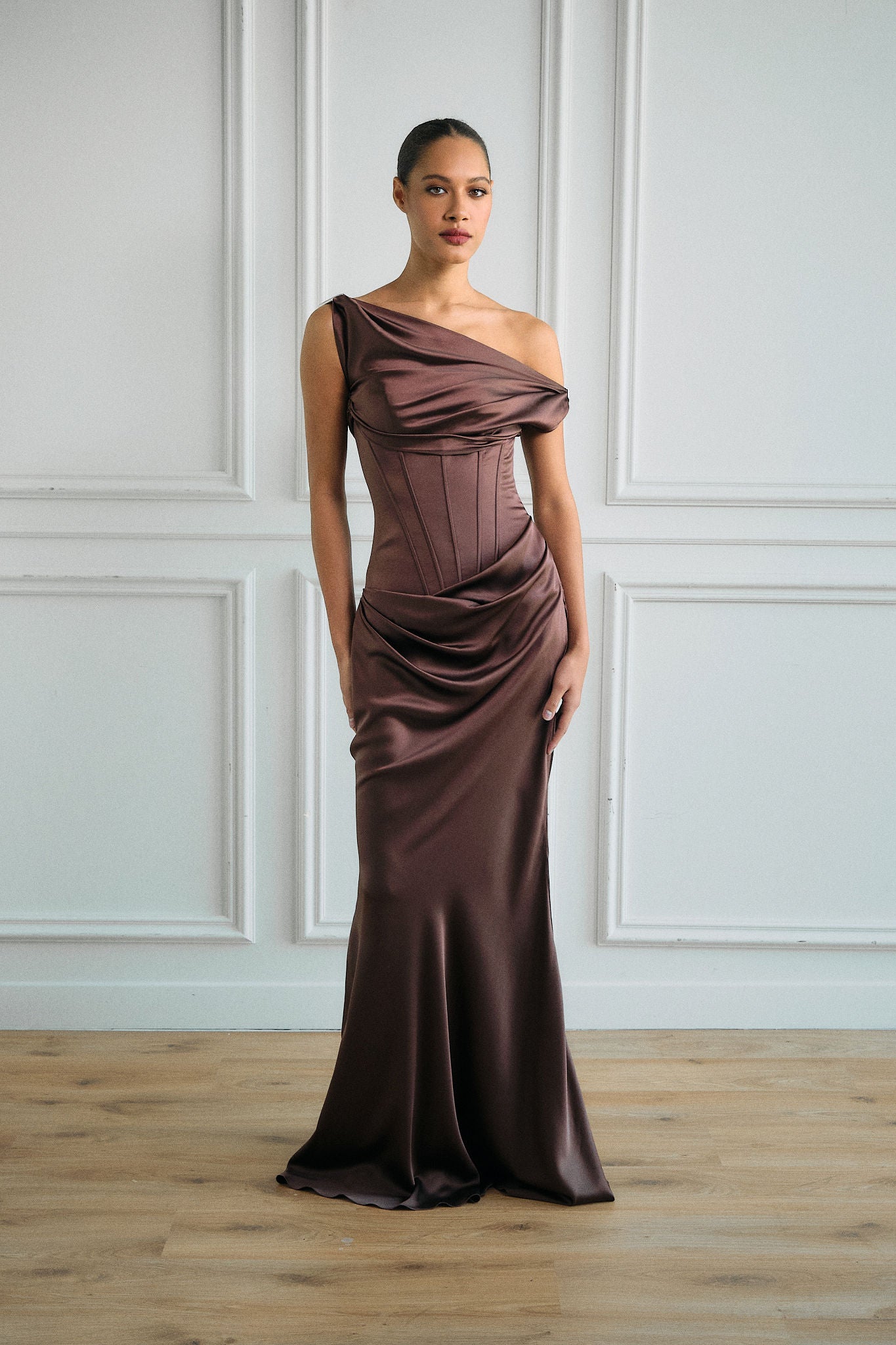 Camelia Silk Dress