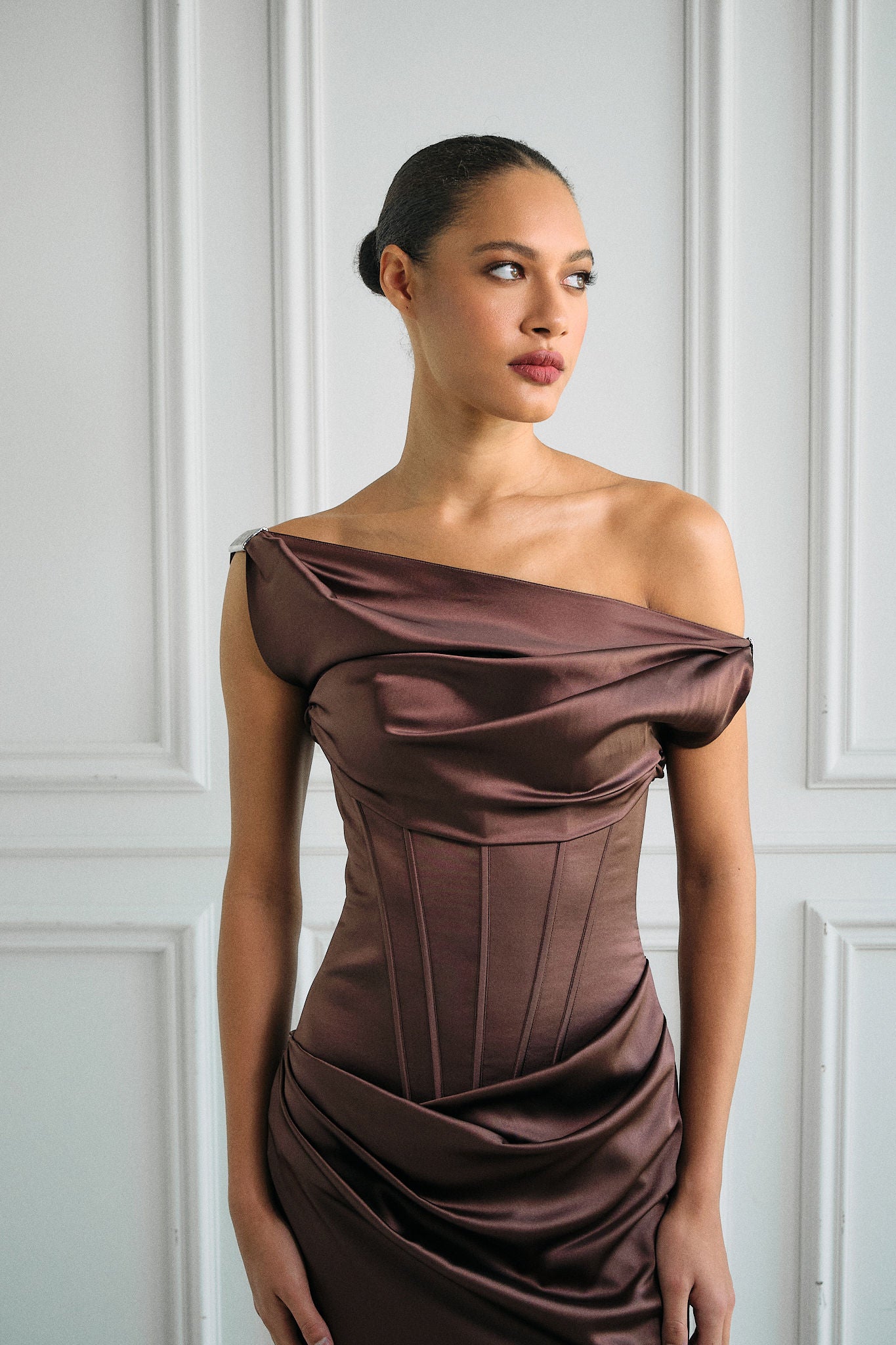 Camelia Silk Dress