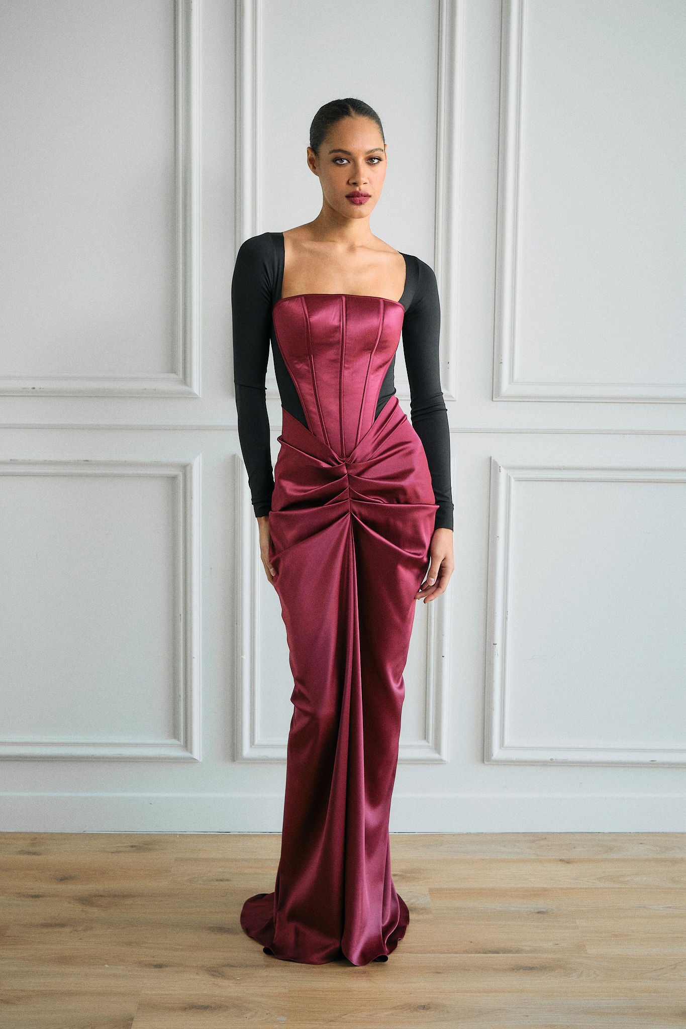 Dahlia Satin Dress