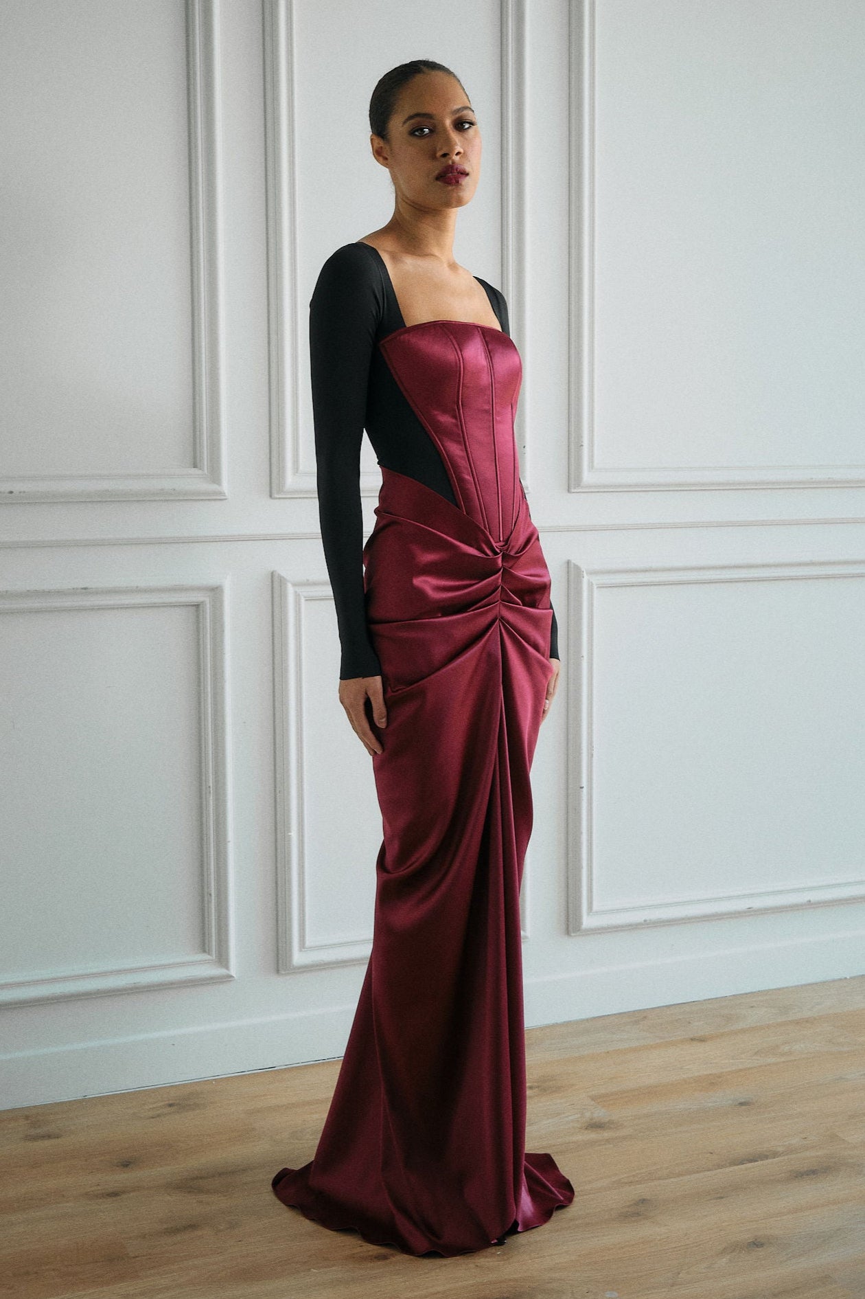 Dahlia Satin Dress