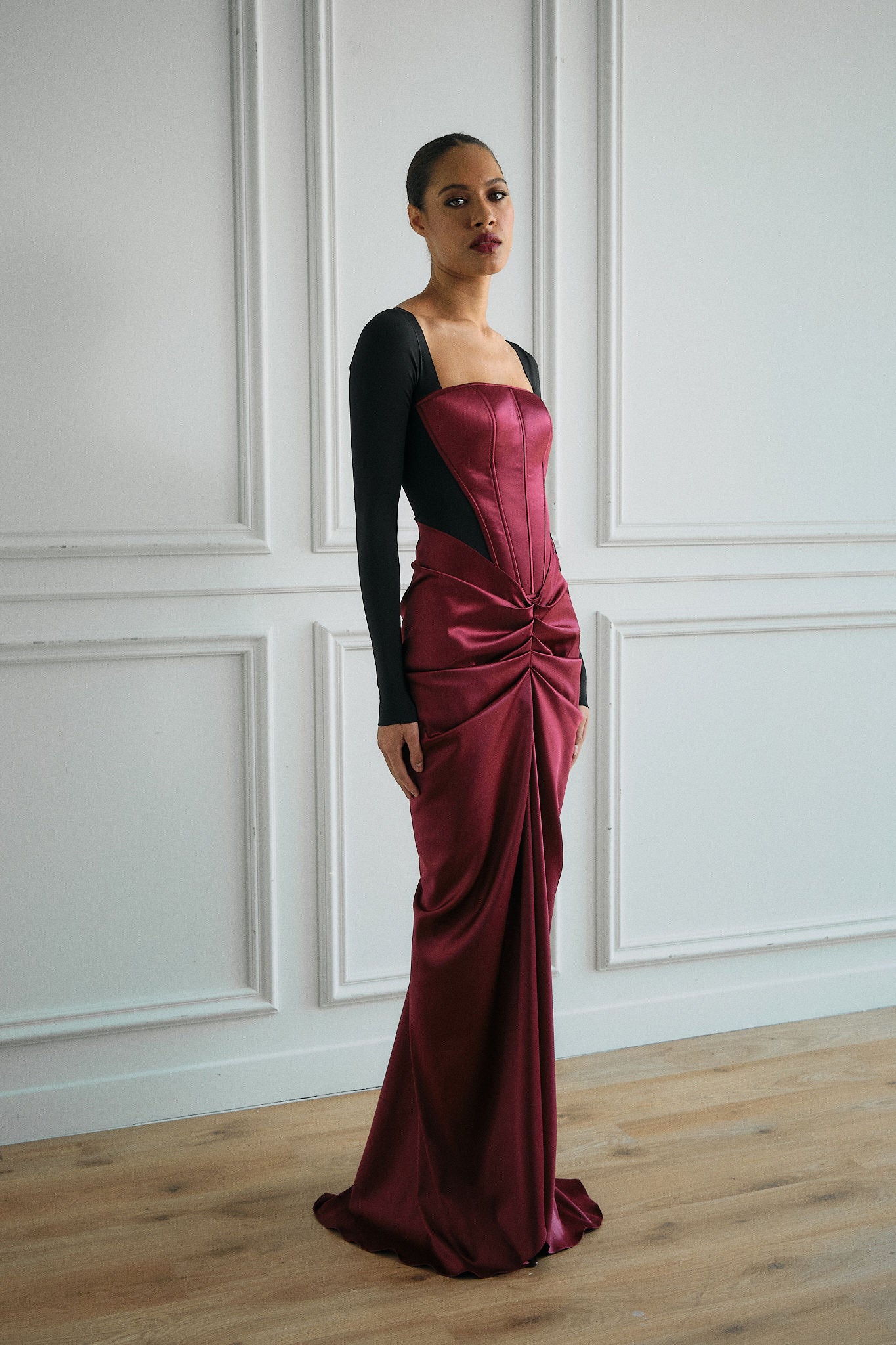 Dahlia Satin Dress