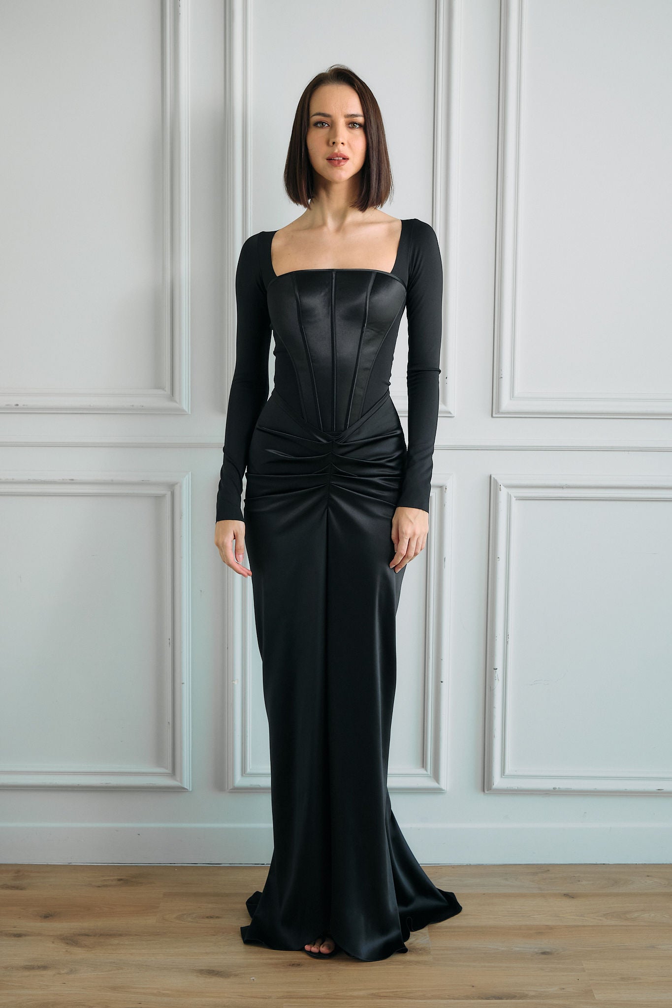 Dahlia Satin Dress
