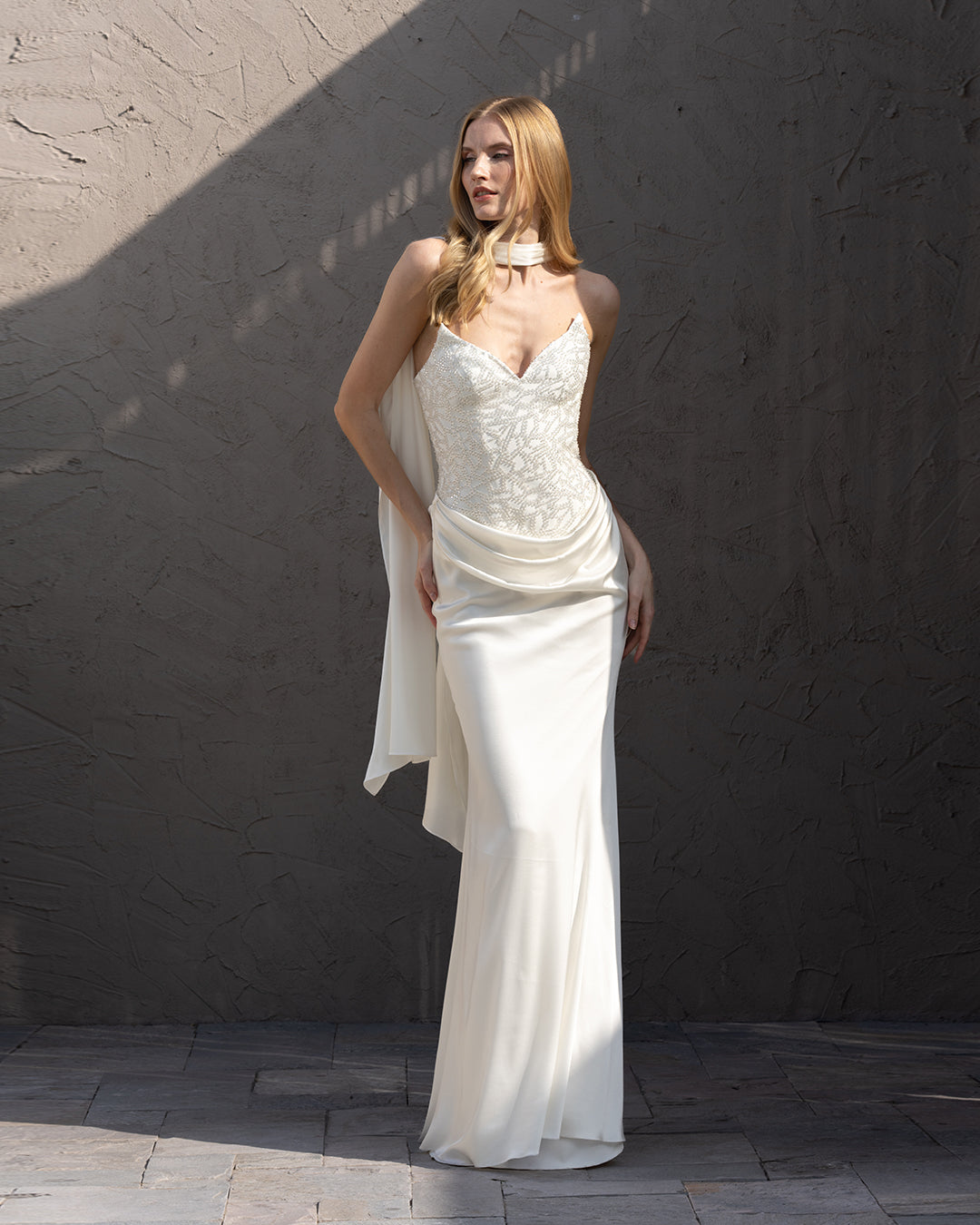 Selene Mermaid Silk Dress