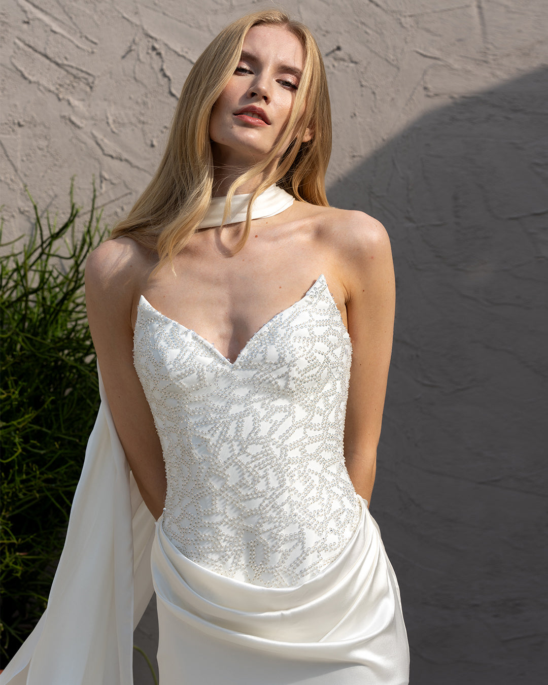 Selene Mermaid Silk Dress