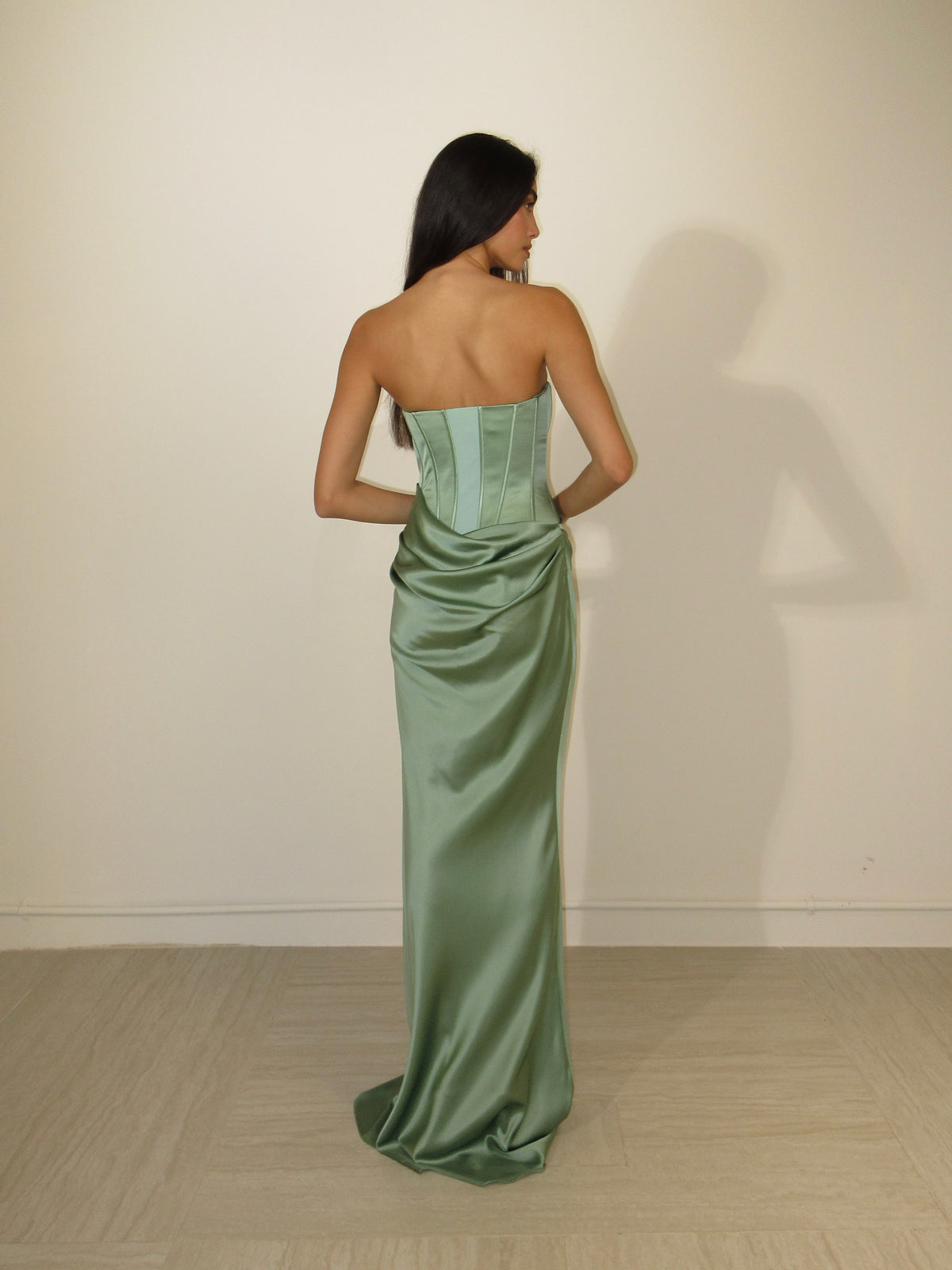 Camelia Silk Dress