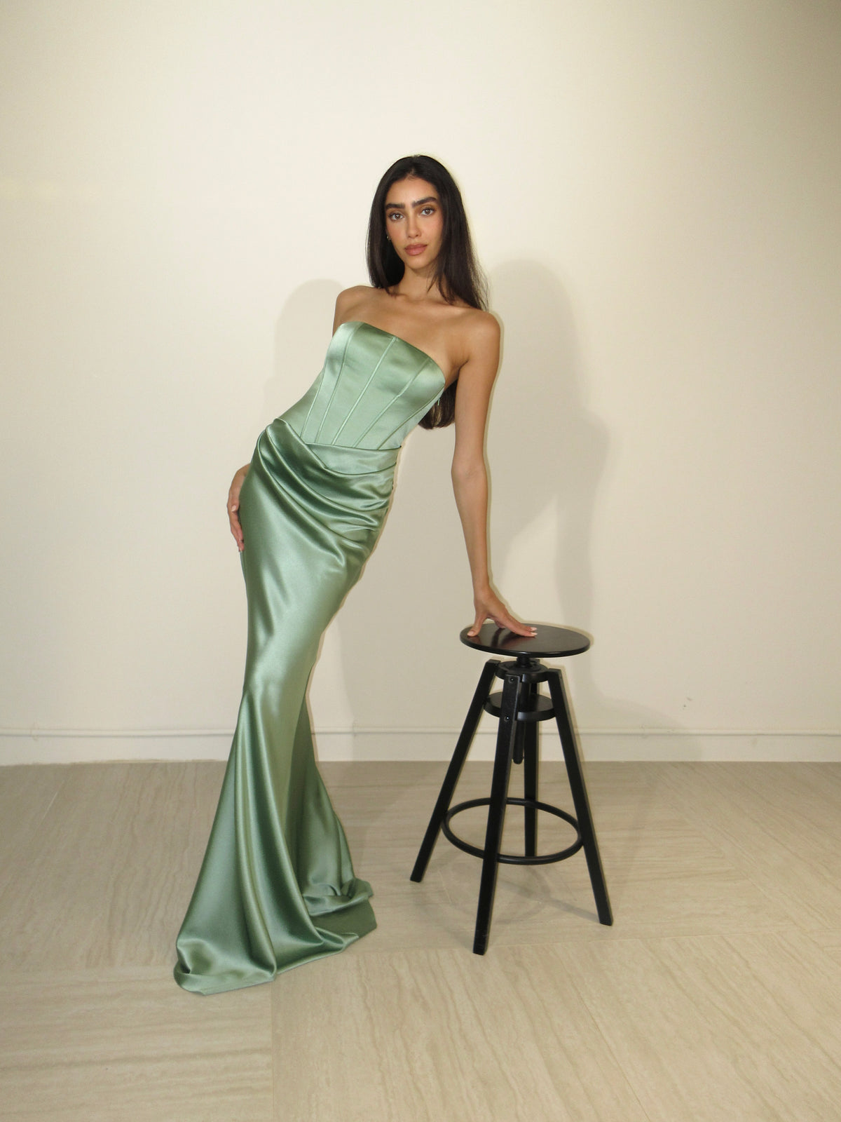 Camelia Silk Dress