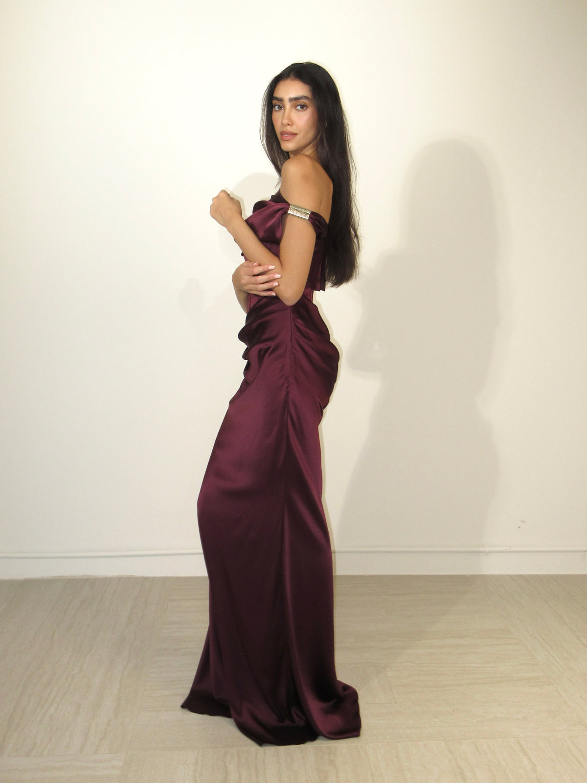 Camelia Silk Dress