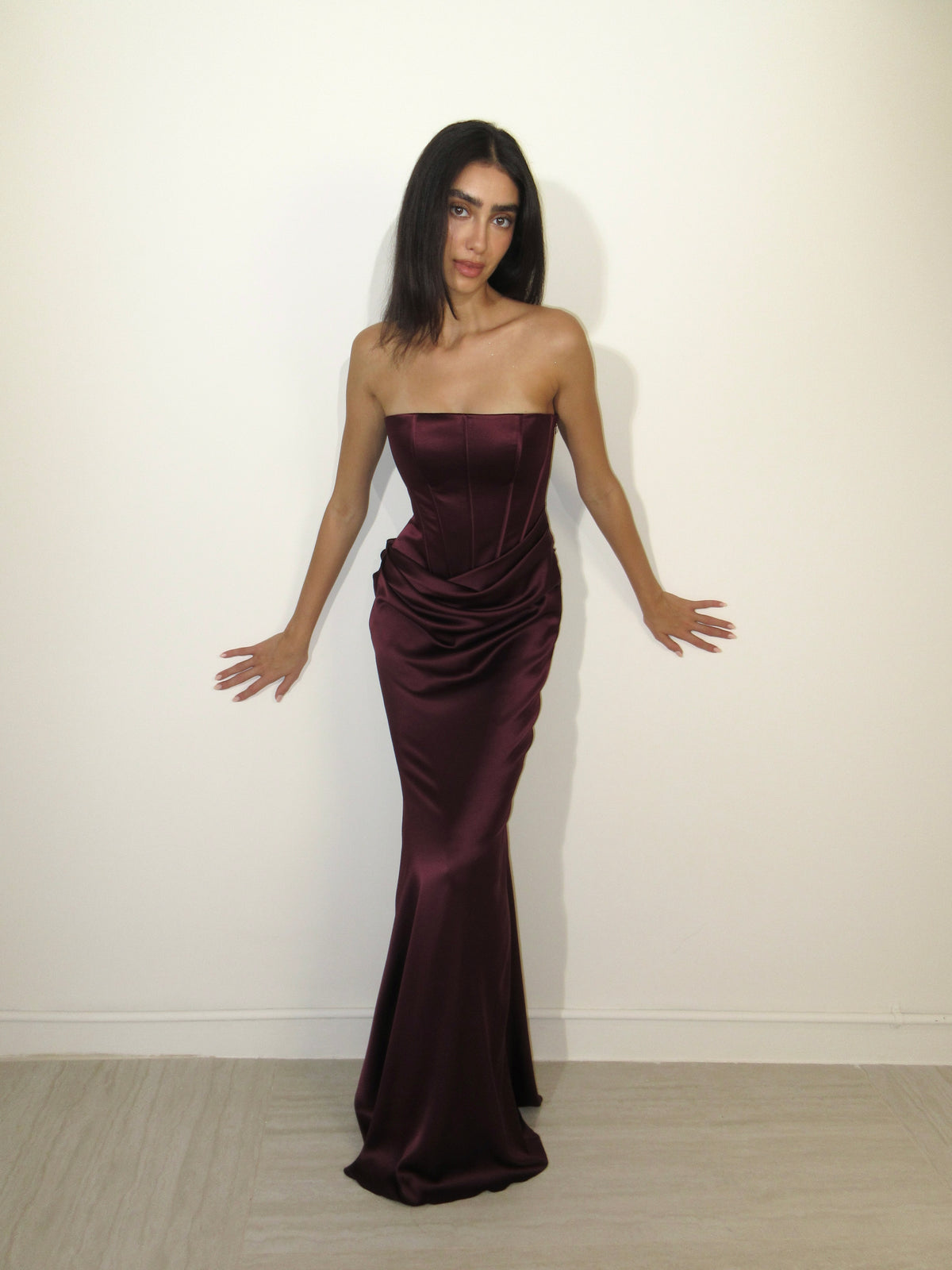 Camelia Silk Dress