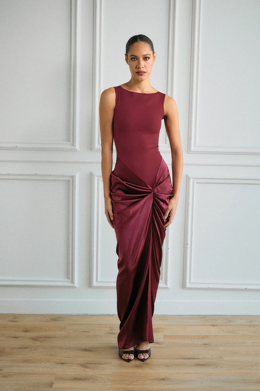 Zinnia Silk Dress