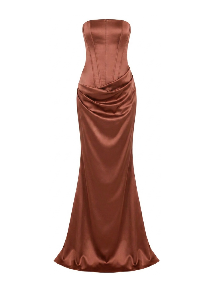 Camelia Silk Dress