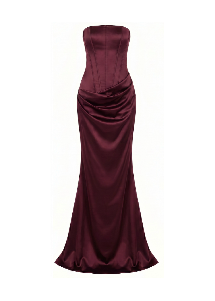 Camelia Silk Dress