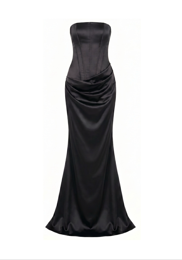 Camelia Silk Dress