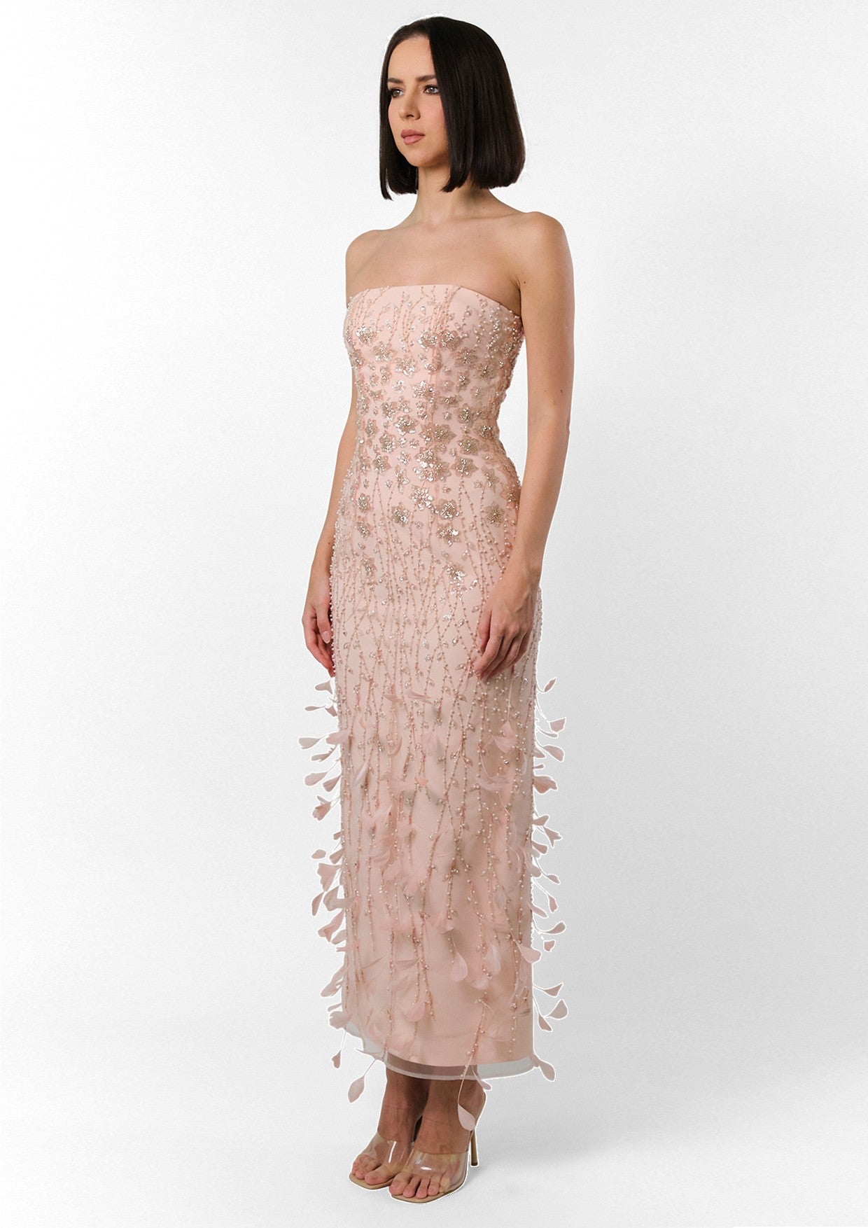 Artemis Feather Dress