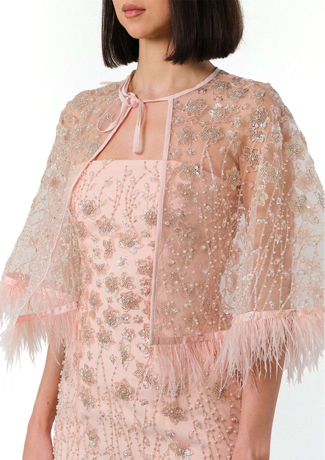 Artemis Feather Dress